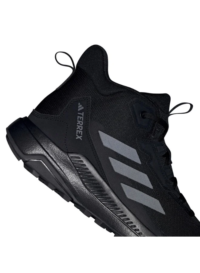 adidas أحذية هايكنج تيريكس أنيلاندر ميد للرجال أسود