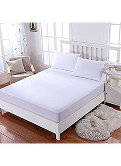 Princess Mattress Protector Water Proof Size 30x160x200Cm White 