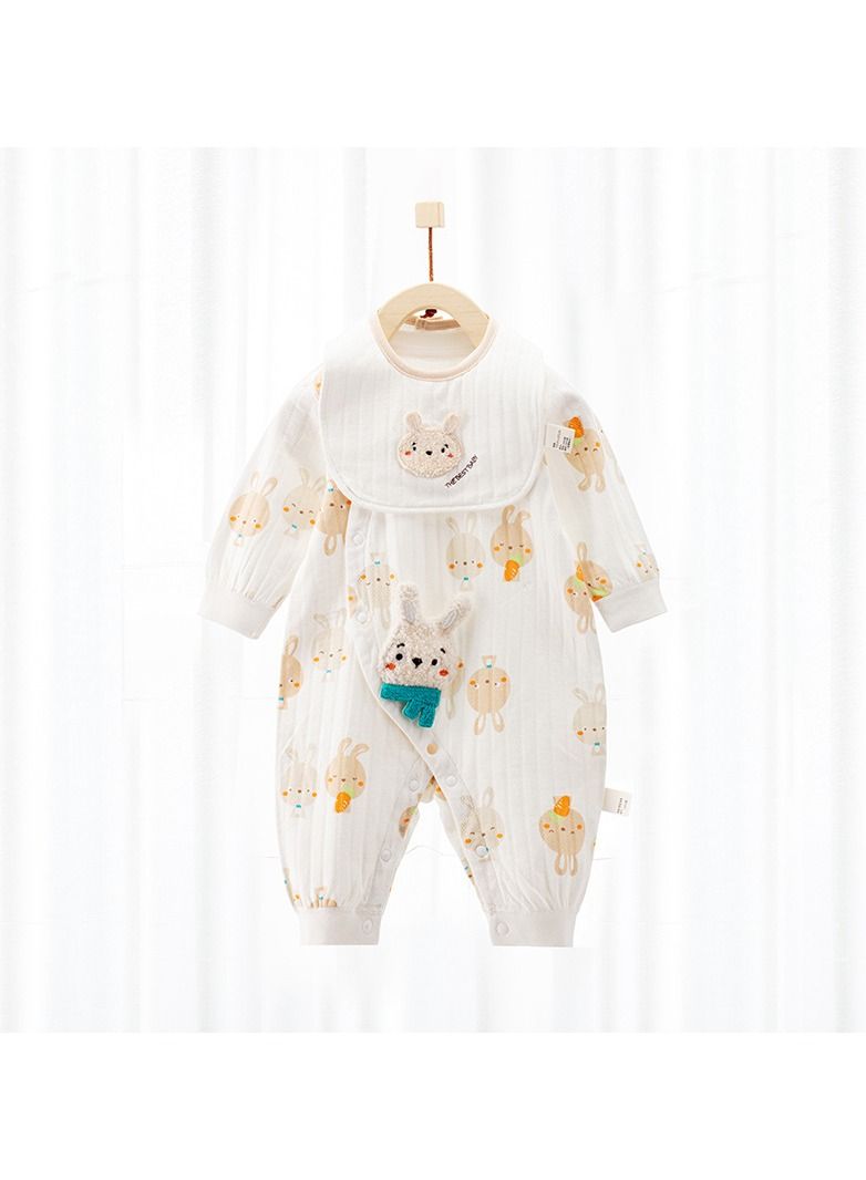 Loquat Baby Cotton Casual And Comfortable Jumpsuit
