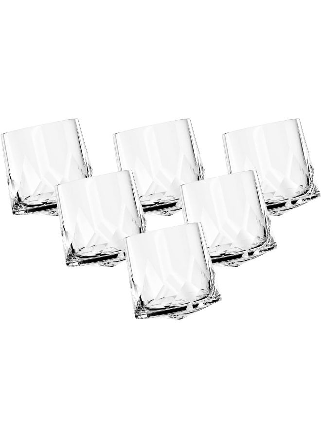 Ocean Connexion Whisky Rotating Rock Glass, 305Ml, Set Of 6, Clear - Image 3