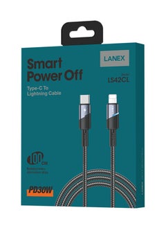 Lanex Smart Power Off Cable Type C To Lightning LS42CL - pzsku/Z9F6E00F3DF3E0EC41502Z/45/_/1739196865/763348f1-9147-4482-a564-24d02ce560b5