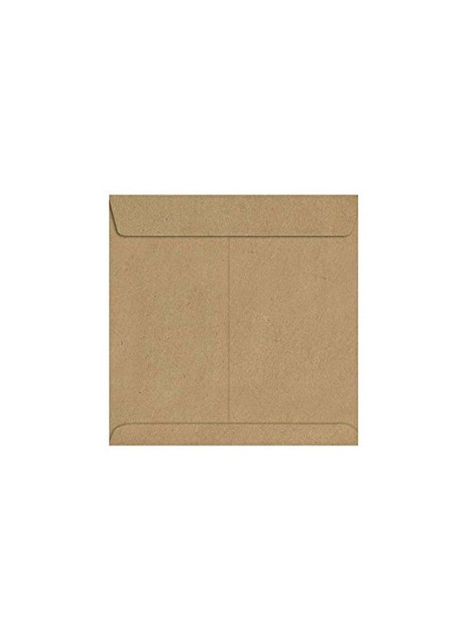Envelopes Store 8 X 8 Square Envelopes Grocery Bag Brown (50 Qty.)