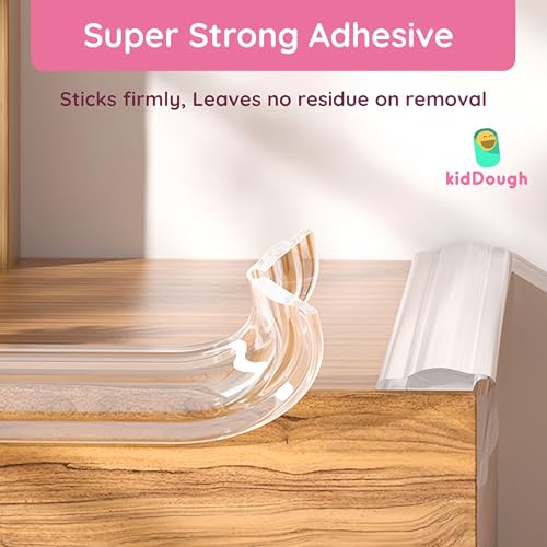 Kiddough Baby Proofing Edge & Corner Protector | Child Safety Cushion for Table, Sharp Corners (2 Meters) - Image 2