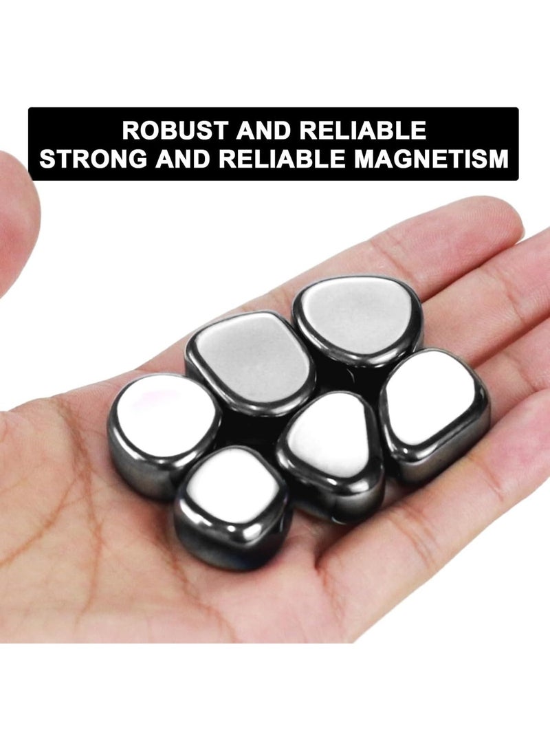 28 Pack Black Fridge Magnets, Small and Strong Magnets, Strong Refrigerator Magnets Heavy Duty for Whiteboard, Office, Classroom, Kitchen Accessories, Home and Cabinet - Image 5