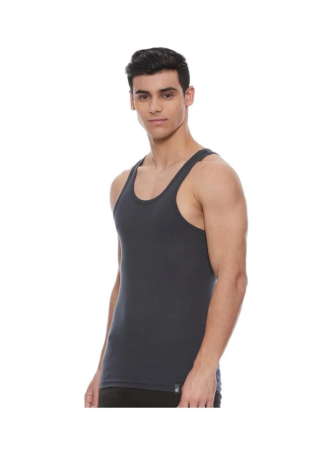 JOCKEY Jockey 9922 Men Super Combed Cotton Rib Round Neck Racerback Styled Gym Vest