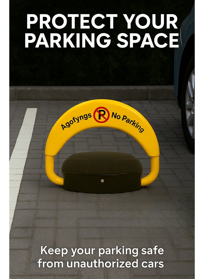 Agofyngs Premium Remote Control Parking Lock – Heavy-Duty Motor, Remote Lift & Lower, Protect Your Private Parking Space - Image 3