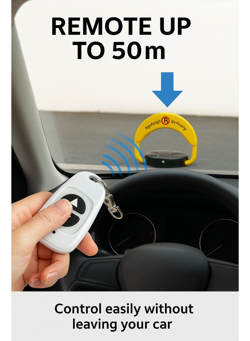 Agofyngs Premium Remote Control Parking Lock – Heavy-Duty Motor, Remote Lift & Lower, Protect Your Private Parking Space - Image 5