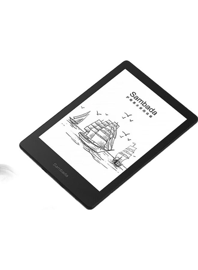 Sambada قارئ سامبادا الإلكتروني، شاشة إلكترونية بحجم 6 بوصات، معالج رباعي النواة، ذاكرة كبيرة سعة 32 جيجابايت، جهاز قراءة محمول للكتب والتعلم - Image 1