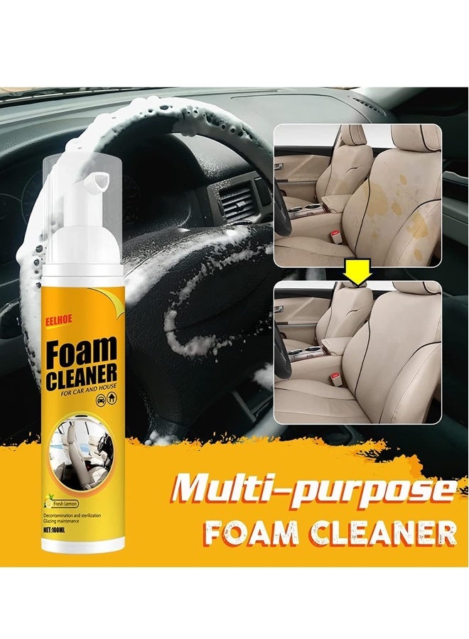 All Around Master Foam Cleaner, 120/250ML Multifunctional Car Foam Cleaner, Foam Cleaner for Car, Car Magic Foam Cleaner for Car, House and Car Interior (2Pcs*120ML) - Image 2
