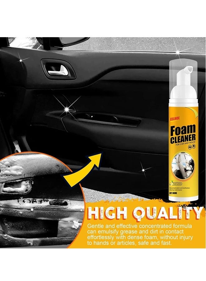 All Around Master Foam Cleaner, 120/250ML Multifunctional Car Foam Cleaner, Foam Cleaner for Car, Car Magic Foam Cleaner for Car, House and Car Interior (2Pcs*120ML) - Image 4