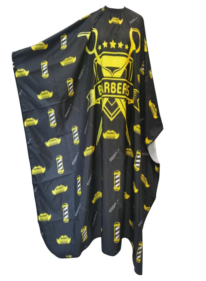 Hair Salon Scissors Pattern Hair Cutting Cape Hair Cutting Coloring Perming Cloth Waterproof Haircut Printed Apron - Image 2