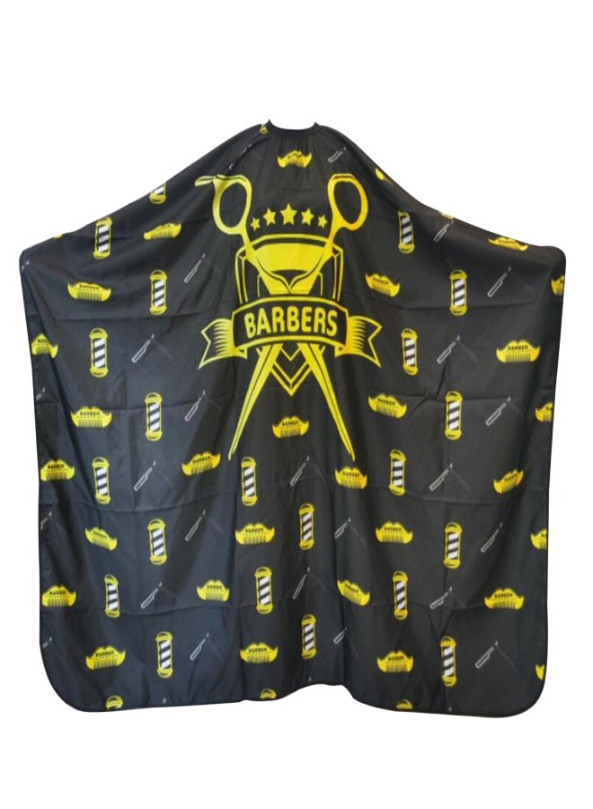 Hair Salon Scissors Pattern Hair Cutting Cape Hair Cutting Coloring Perming Cloth Waterproof Haircut Printed Apron - Image 1