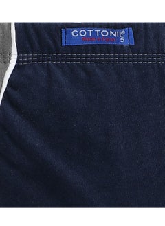 COTTONIL Cottonil  Smooth Cotton Brief-Navy  - Image 3