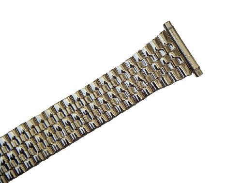 Speidel Watchband Twist-O-Flex Expansion Stretch Gold Tone fits 18mm to 23mm - Image 4