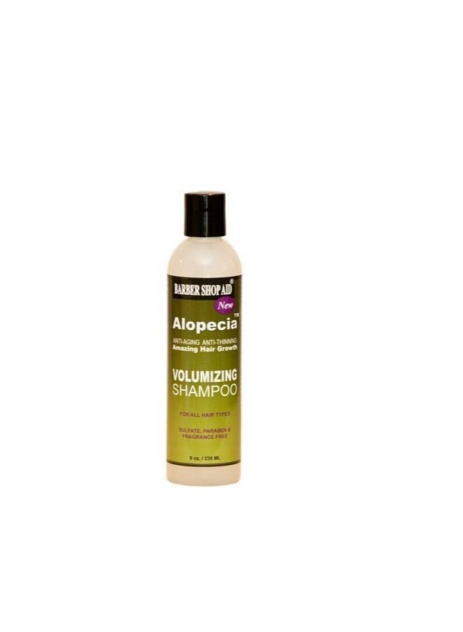 Barber Shop Aid Alopecia Anti-Thinning Hair Growth Volumizing Shampoo (8oz bottle)-Barber Shop Aid 