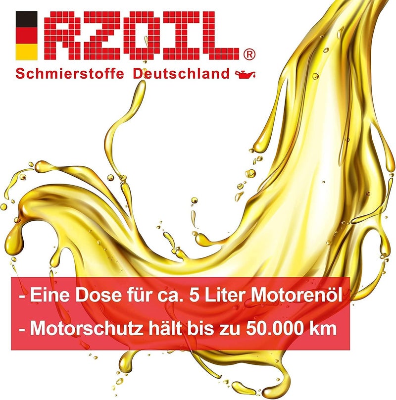 RZoil RZ59E Ceramic Engine Protection | Ceramic Additive | Ceramic Additive | Wear Protection | Engine Oil Additive | Motor Protect | 300 ml Tin - Image 5