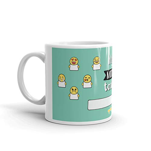 Oye Happy - Mood Detector Premium Quality Mug - Feelings Emoji - Quirky Gift for Girlfriend/Boyfriend/Friends/Wife/Husband on Birthday/Anniversary (Ceramic) (Microwavable) (330 ml) - Image 2