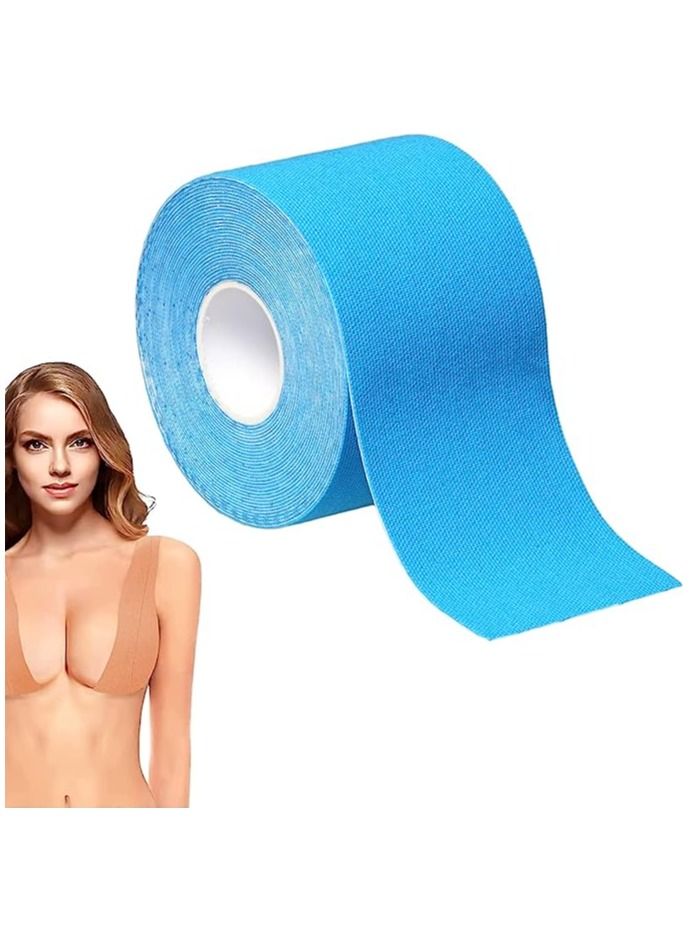 Women's Chest Strap Multi-Purpose Body Tape, Invisible Push Up and Lift Chest Strap for Women A-DD, Breathable and 5M - Image 1