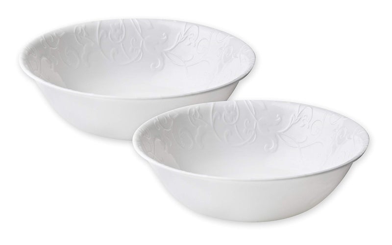 Corelle كوريل ليفينجوير بيلا فاينزا وعاء تقديم 1-كوارتر، مجموعة من 2 - Image 1
