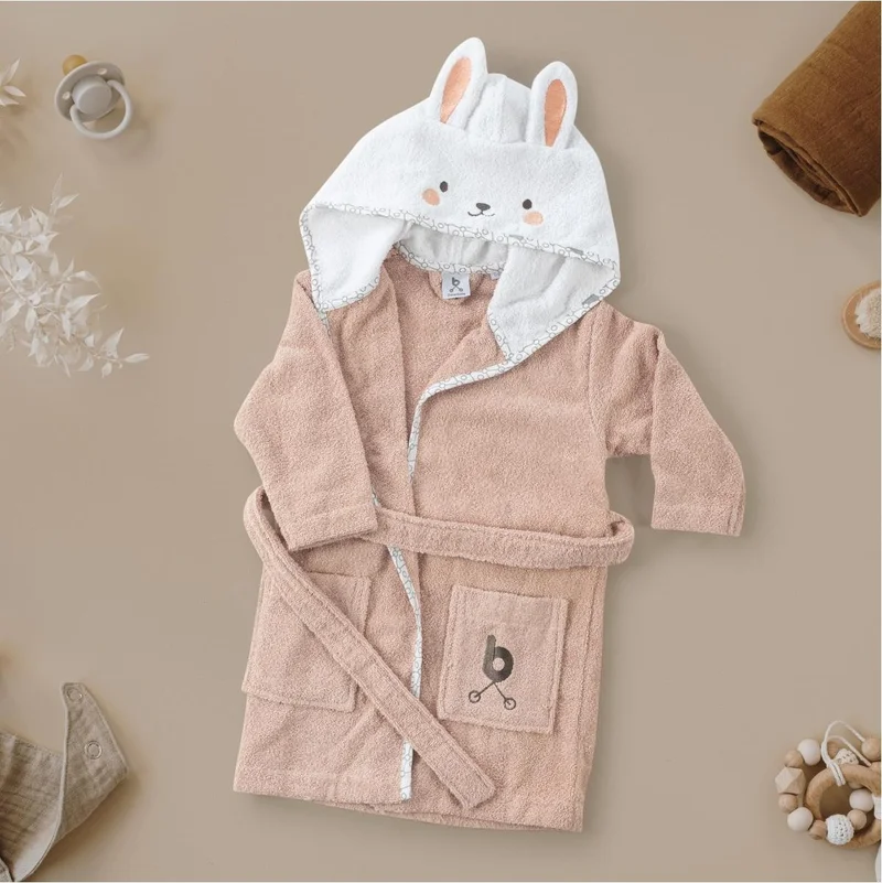 Gezenbebe Hero Hero Hooded Towel Baby Kids Bathrobe Bunny