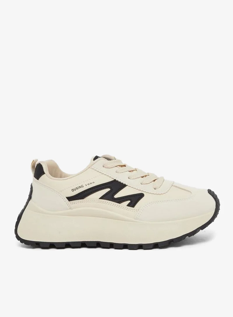 Styli Styli Chunky Sole Lace Up Sneakers