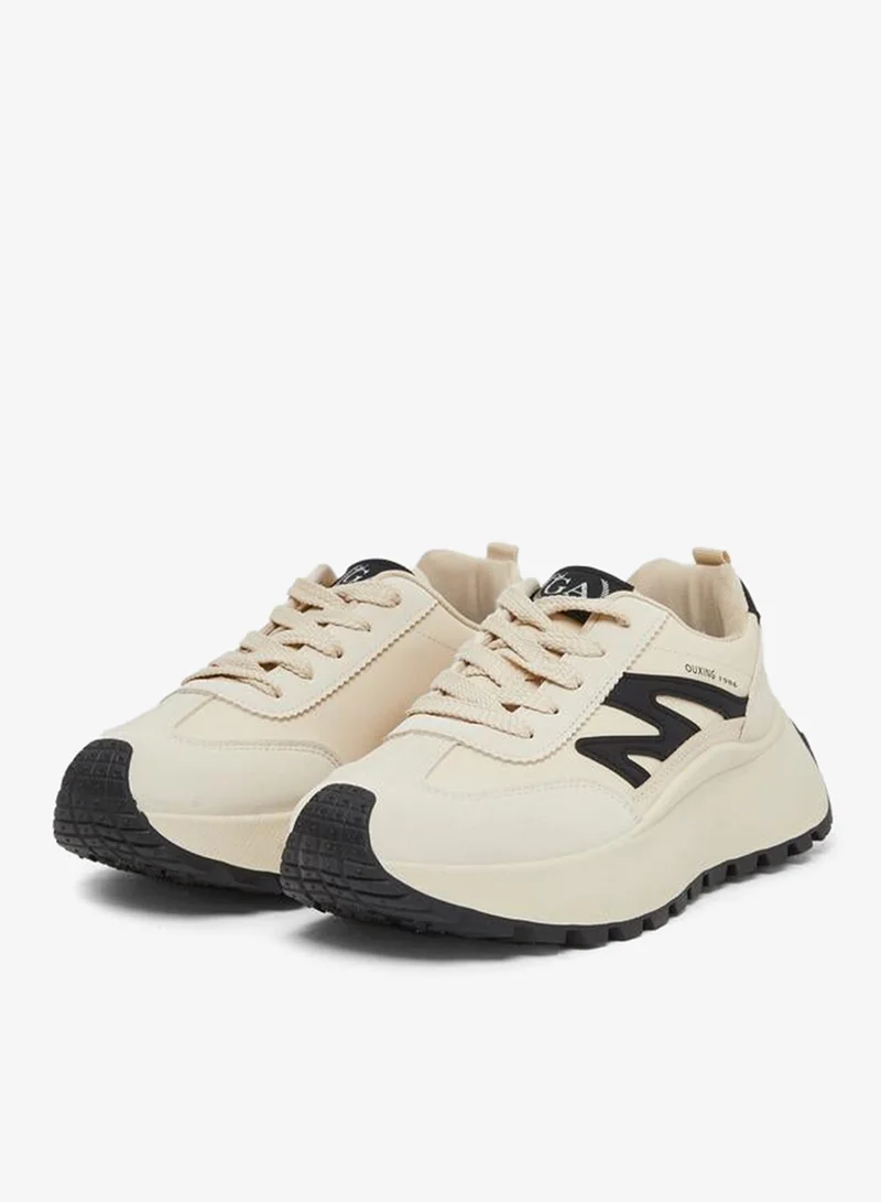 Styli Styli Chunky Sole Lace Up Sneakers