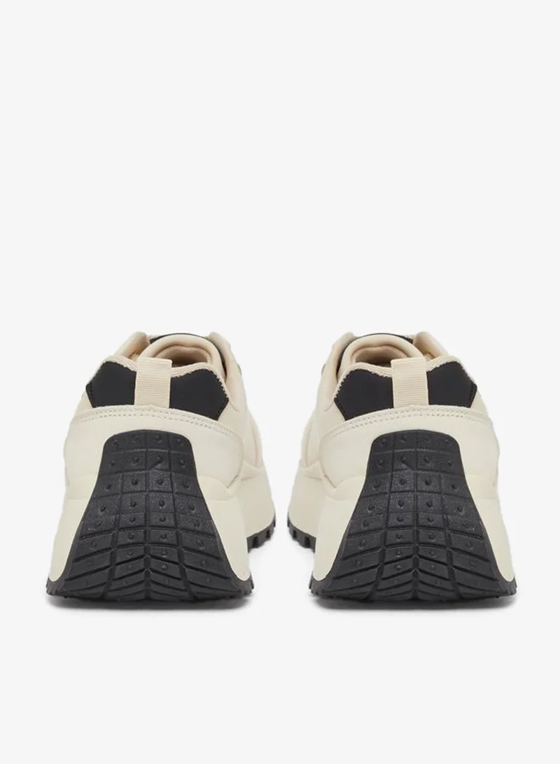 Styli Active  Chunky Sole Lace Up Sneakers for Women | Best Price UAE