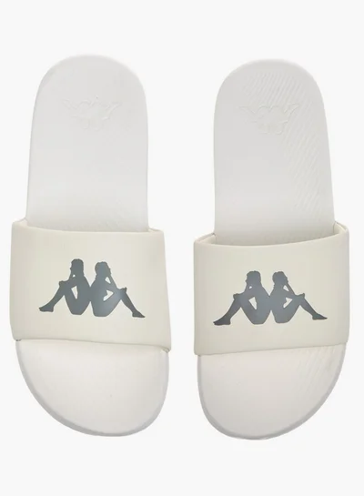 Kappa Men's Logo Print Slip-On Slides