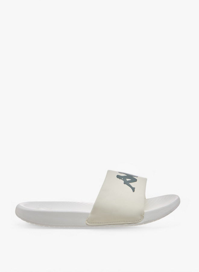 Kappa Men's Logo Print Slip-On Slides - Image 1