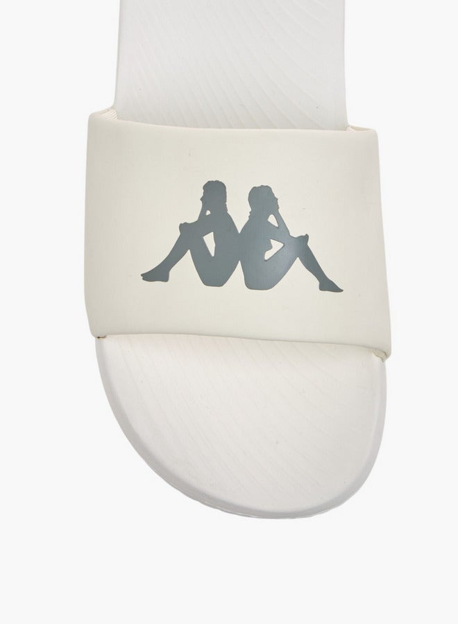 Kappa Men's Logo Print Slip-On Slides - Image 3