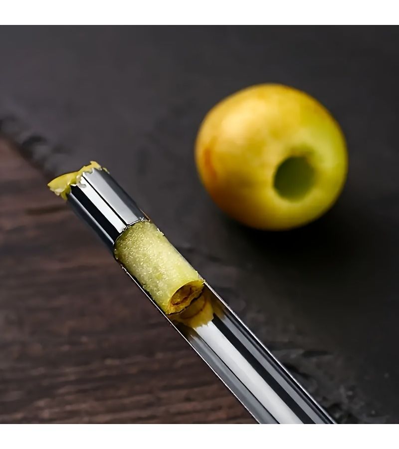 Stainless Steel Apple Corer and Slicer with Ergonomic Handle Easy Clean - Image 5