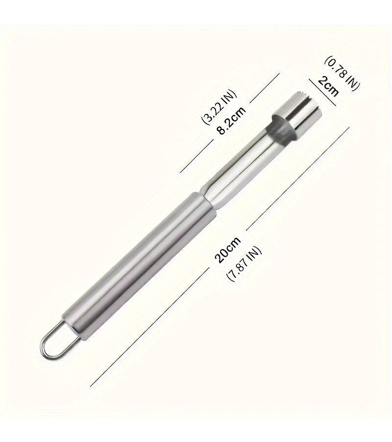 Stainless Steel Apple Corer and Slicer with Ergonomic Handle Easy Clean - Image 2