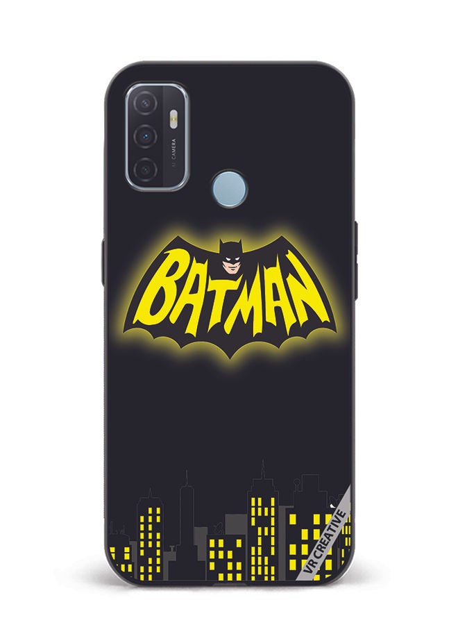 VR CREATIVE Protective Case Cover For Oppo A53 Batman Design Multicolour - Image 1