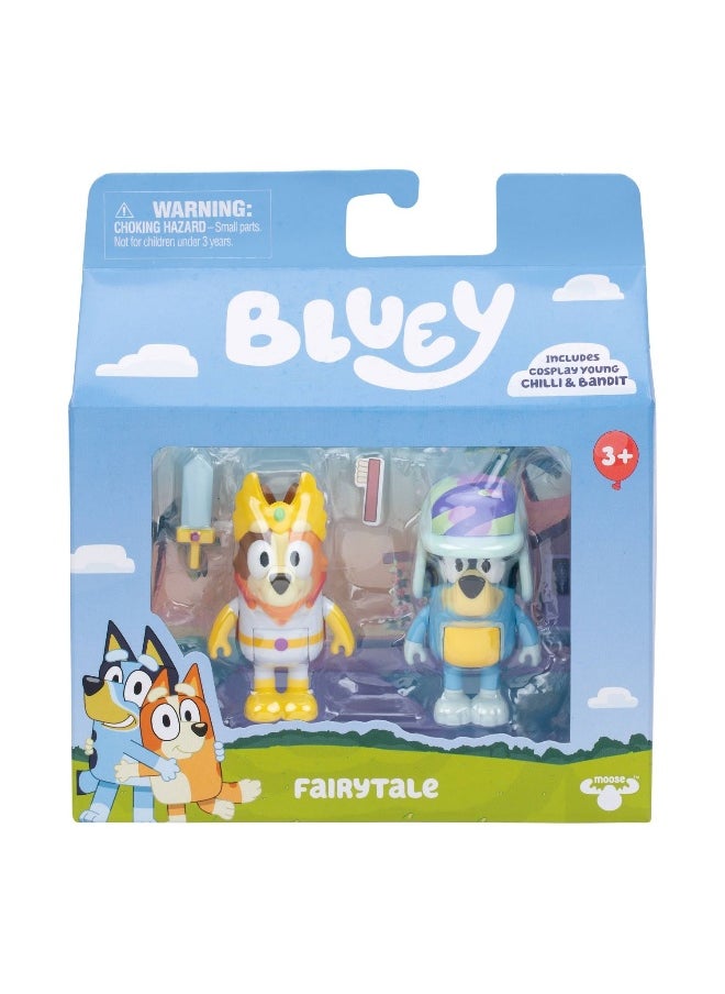 BLUEY Bluey Fairytale Cosplay Young Figure Set (7 cm)  - Image 1