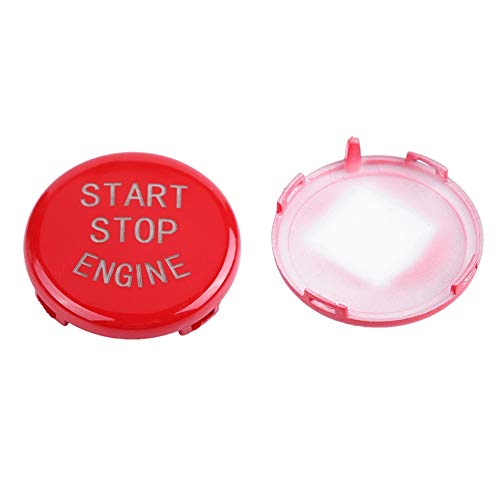Keenso Car Engine Start Stop Switch Button Cover for E Chassis 3 Series E90 E91 E92 E93 5 Series E60 2004-2009 X1 E84 X3 E83 X5 E70X6 E71X6 E72(Red) - Image 5