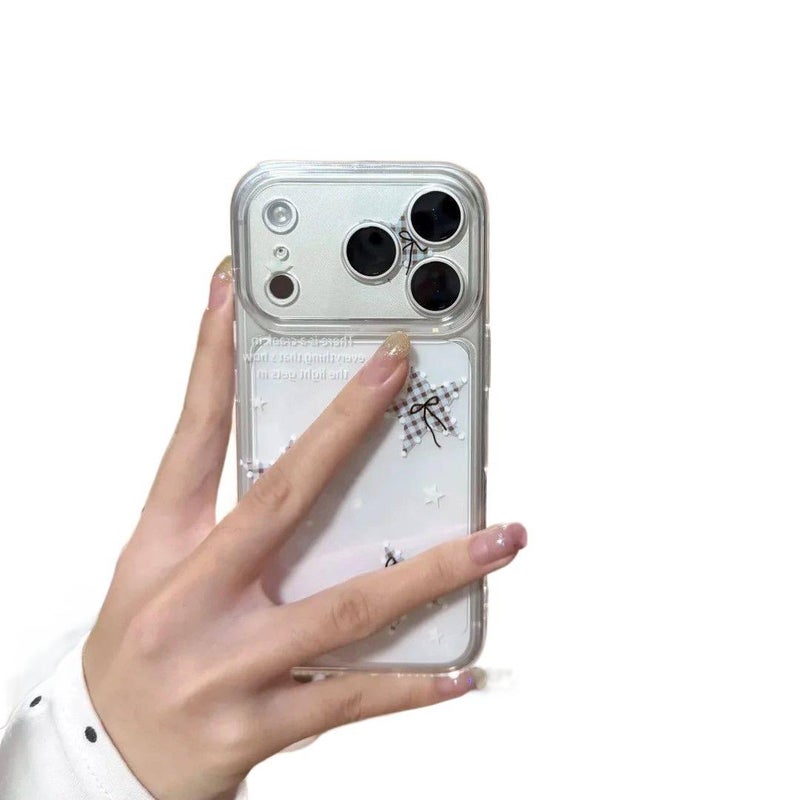 غطاء واقي | TPU | حماية من السقوط | نقشة نجوم | مقاوم للصدمات لـ iPhone XR - Image 4