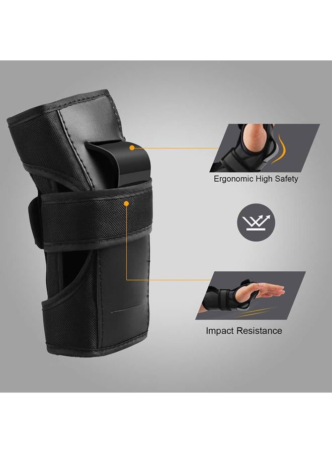 GROTTICO Adult-Youth-Kids Knee-Elbow-Pads Wrist-Guards - Skateboard Roller Inline Ice Skate BMX Bike Scooter Protective Gear Set - Image 4