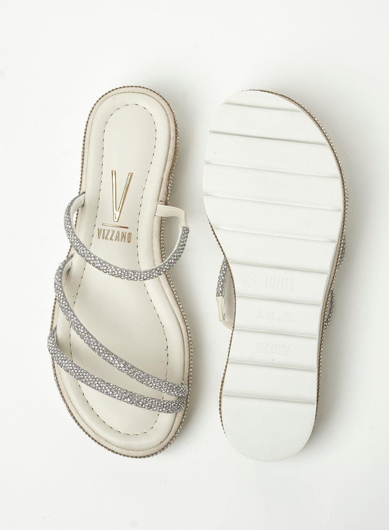 VIZZANO Flat Sandals for Women – Stylish Ladies Flat Sandals & Comfortable Flat Slippers - Image 5