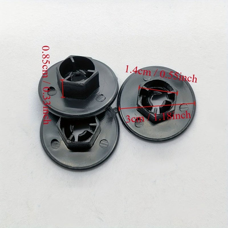 20pcs Heavy Duty Black Plastic Fender Liner Fasteners for Hyundai and Kia Cars Mudguard Clips - Image 2