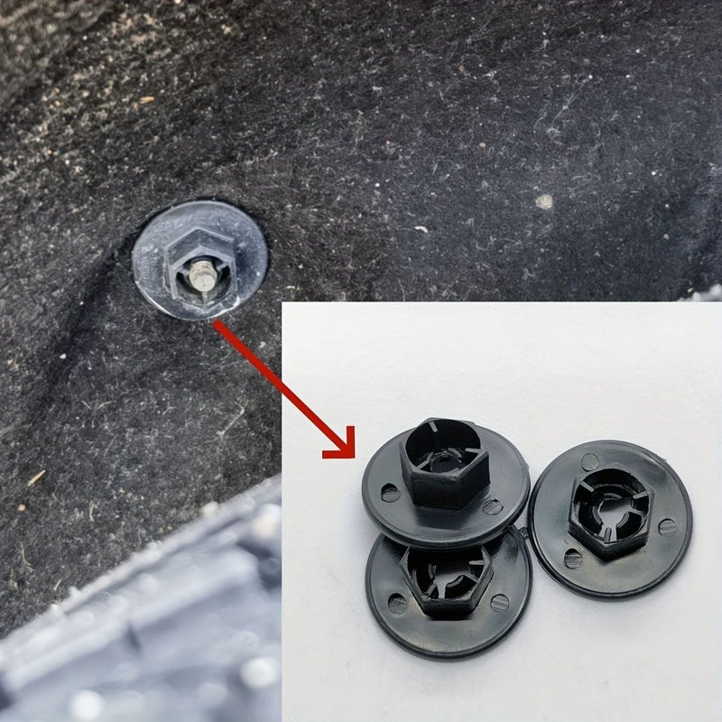 20pcs Heavy Duty Black Plastic Fender Liner Fasteners for Hyundai and Kia Cars Mudguard Clips - Image 4