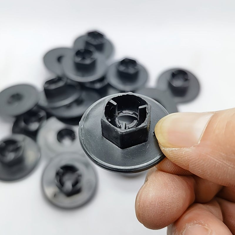 20pcs Heavy Duty Black Plastic Fender Liner Fasteners for Hyundai and Kia Cars Mudguard Clips - Image 5