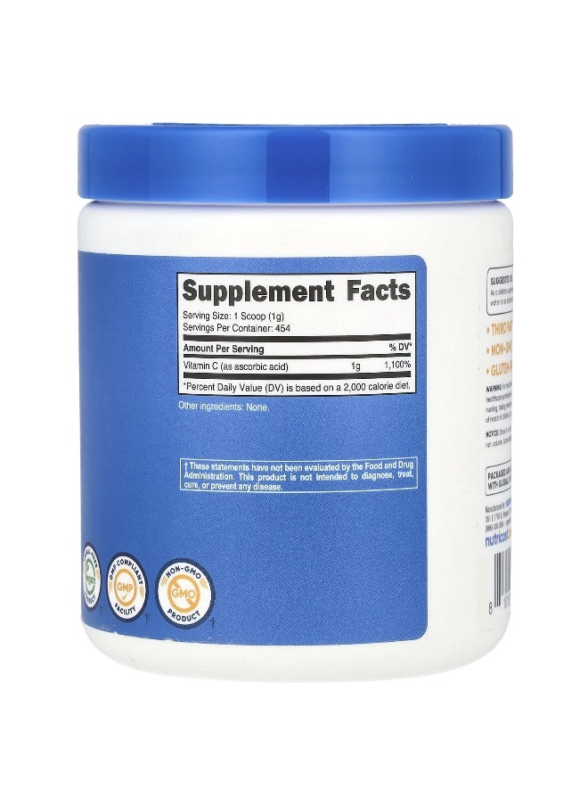 Nutricost - Nutricost, Vitamin C, Unflavored, 16.2 oz (454 g) - Image 1