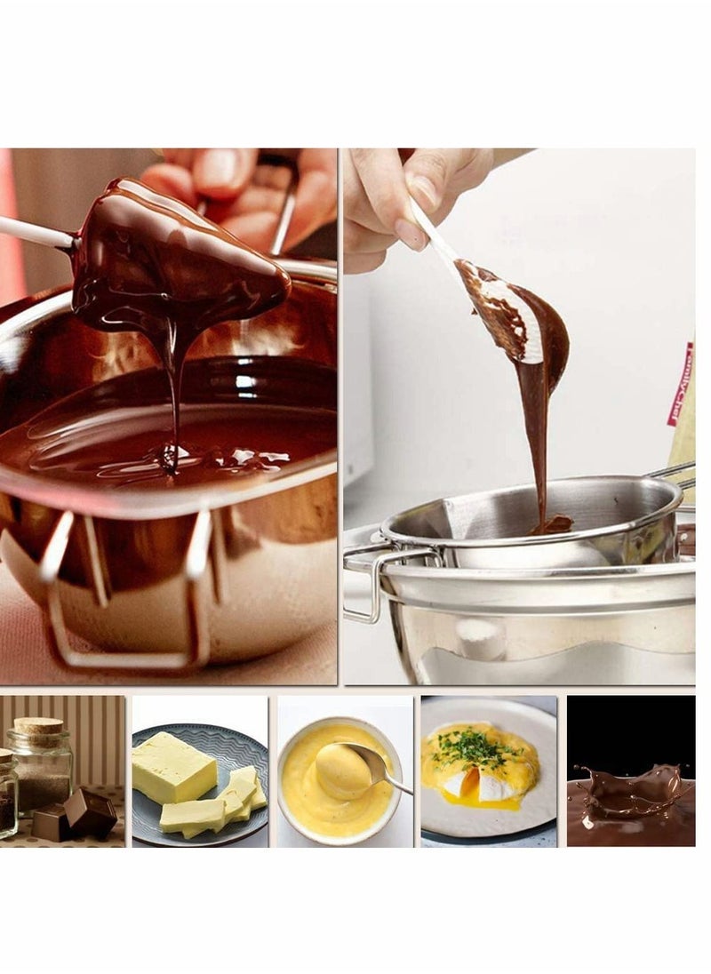 Y&D - Upgrade Stainless Steel Double Boiler for Melting Chocolate, Butter, Cheese, Caramel and Soap Making - Image 1