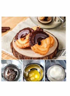 Y&D Upgrade Stainless Steel Double Boiler for Melting Chocolate, Butter, Cheese, Caramel and Soap Making  - Image 3