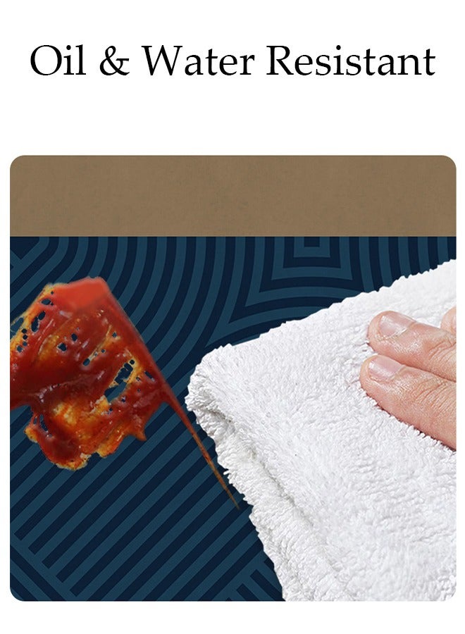 HOMESTAR 2 Pieces Diatom Mud Kitchen Mat Set Bathroom Bath Rug Extra Soft and Absorbent Rugs Non-Slip Quick Drying Floor Tub for Shower 40*60cm/40*120cm - Image 5