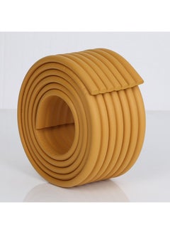 Arabest Money 2 M W-shaped kindergarten corner anti-collision strip baby soft bag home protection strip childrens anti-collision corner wholesale PALE Wooden 