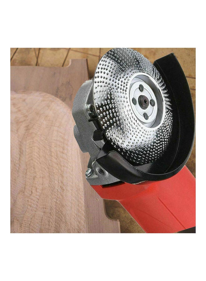 عجلة شحذ ونحت وصنفرة بتصميم مقوس لأعمال النجارة فضي 15.00 X 8.00 X 10.00سم - Image 3