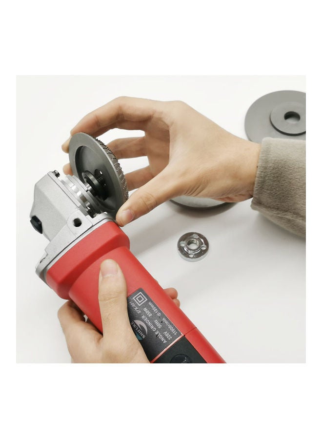 عجلة شحذ ونحت وصنفرة بتصميم مقوس لأعمال النجارة فضي 15.00 X 8.00 X 10.00سم - Image 2