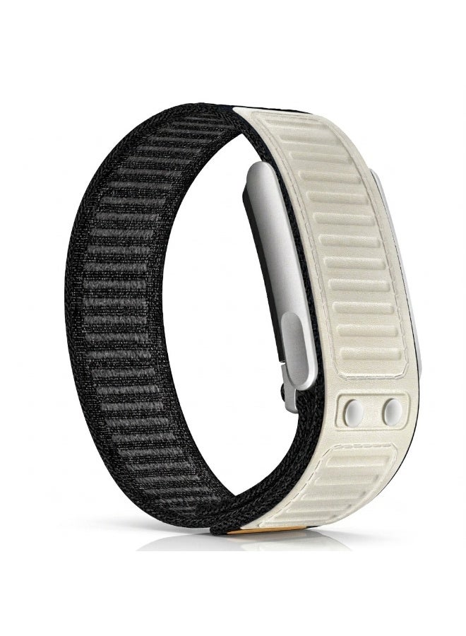 TEMPO Navigator Hybrid Nylon & Silicone Sport Replacement Strap Compatible for WHOOP 5.0 Life /MG | One & Peak Fitness Tracker, Breathable & Durable with Secure Slider Connector Band | NOT for Gen 4 - Image 1