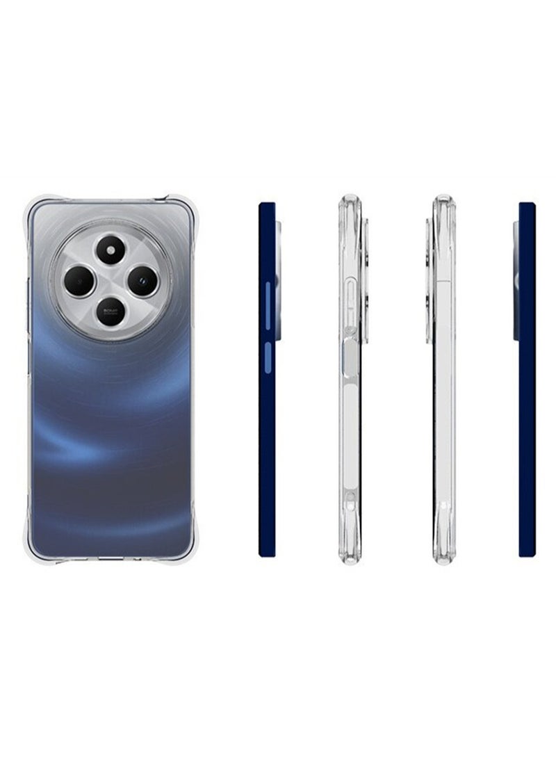 Fankalo Phone Case For Xiaomi Redmi 14C 4G/ Xiaomi Poco C75 4G Crystal Clear Ultra Slim Anti Scratch Shockproof Protective TPU Back Cover  - Image 2